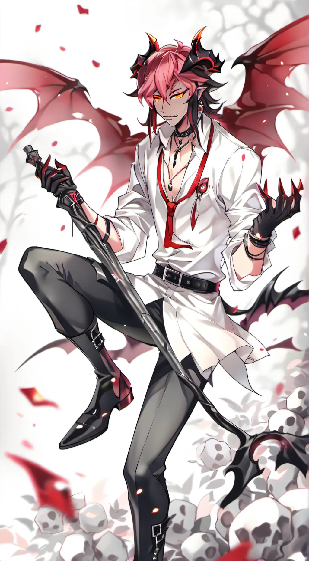 ai character: Alastor  background