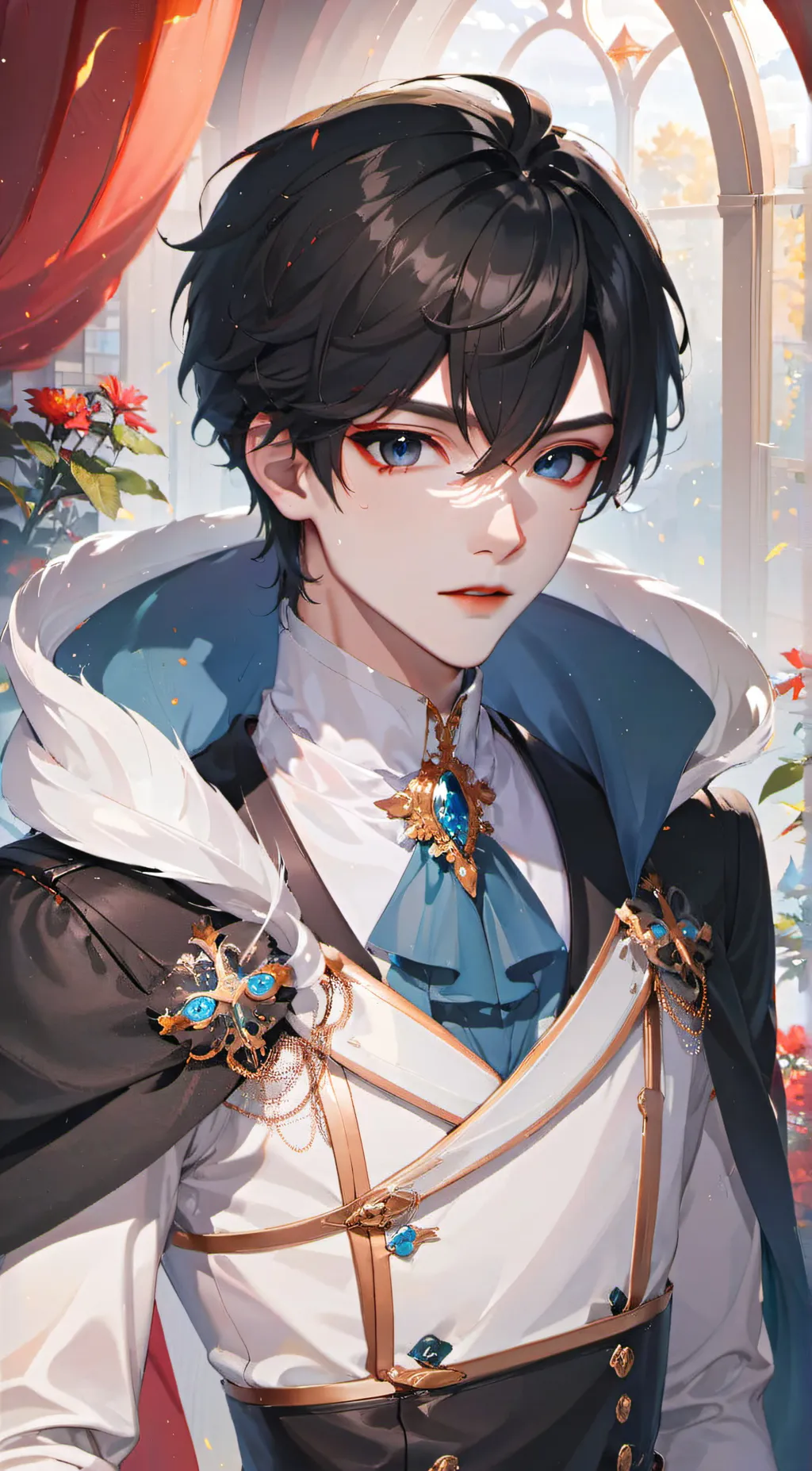 ai character: King  background