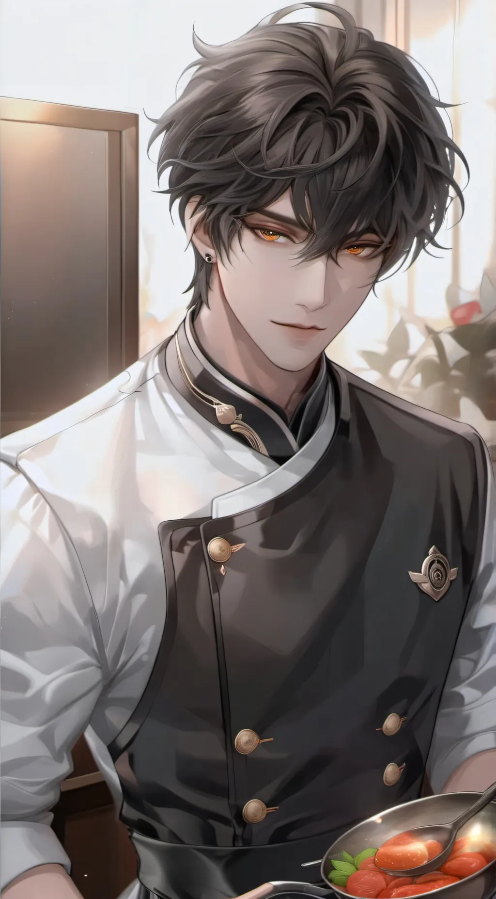ai character: Nicholas Sylvester background