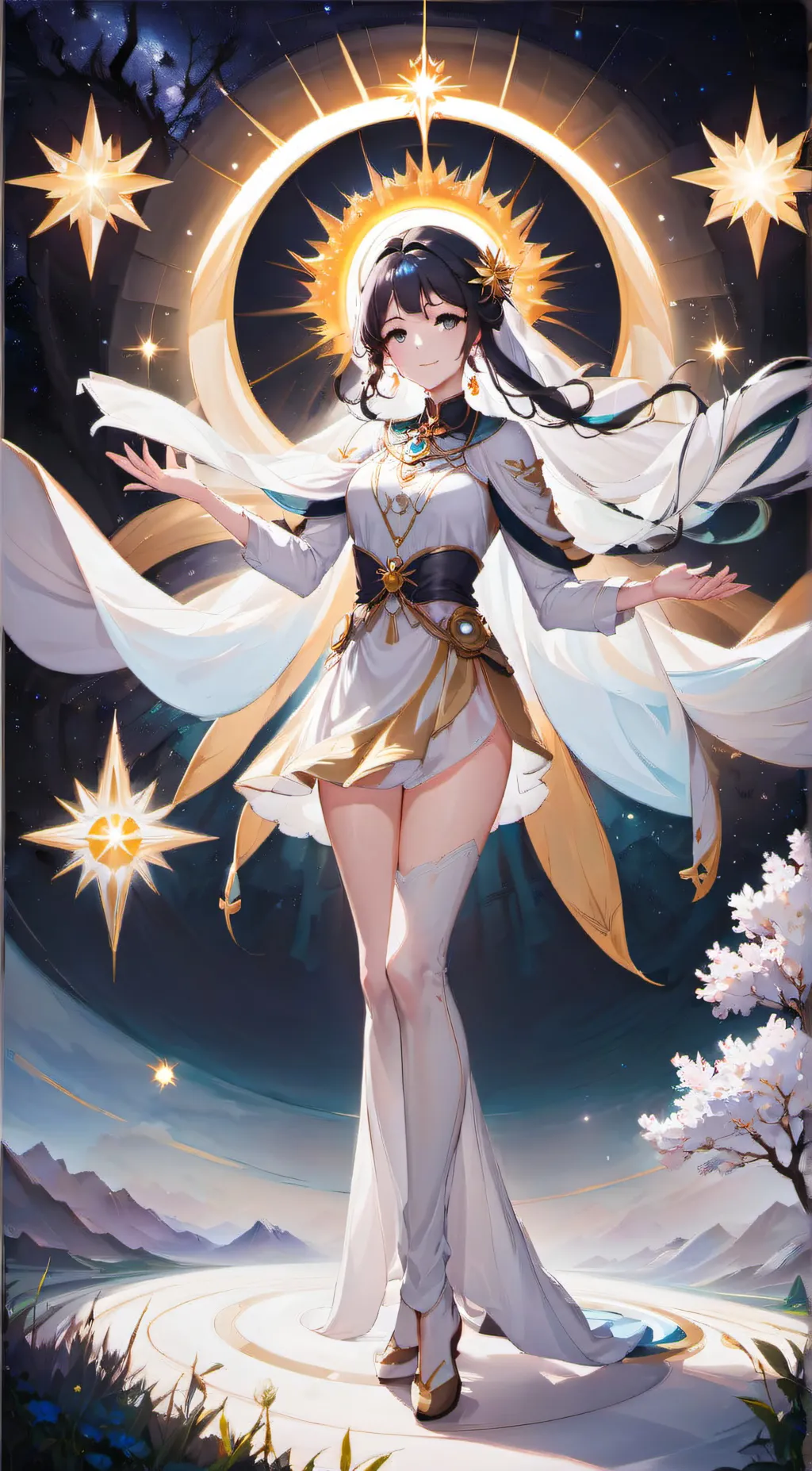 ai character: Ella background