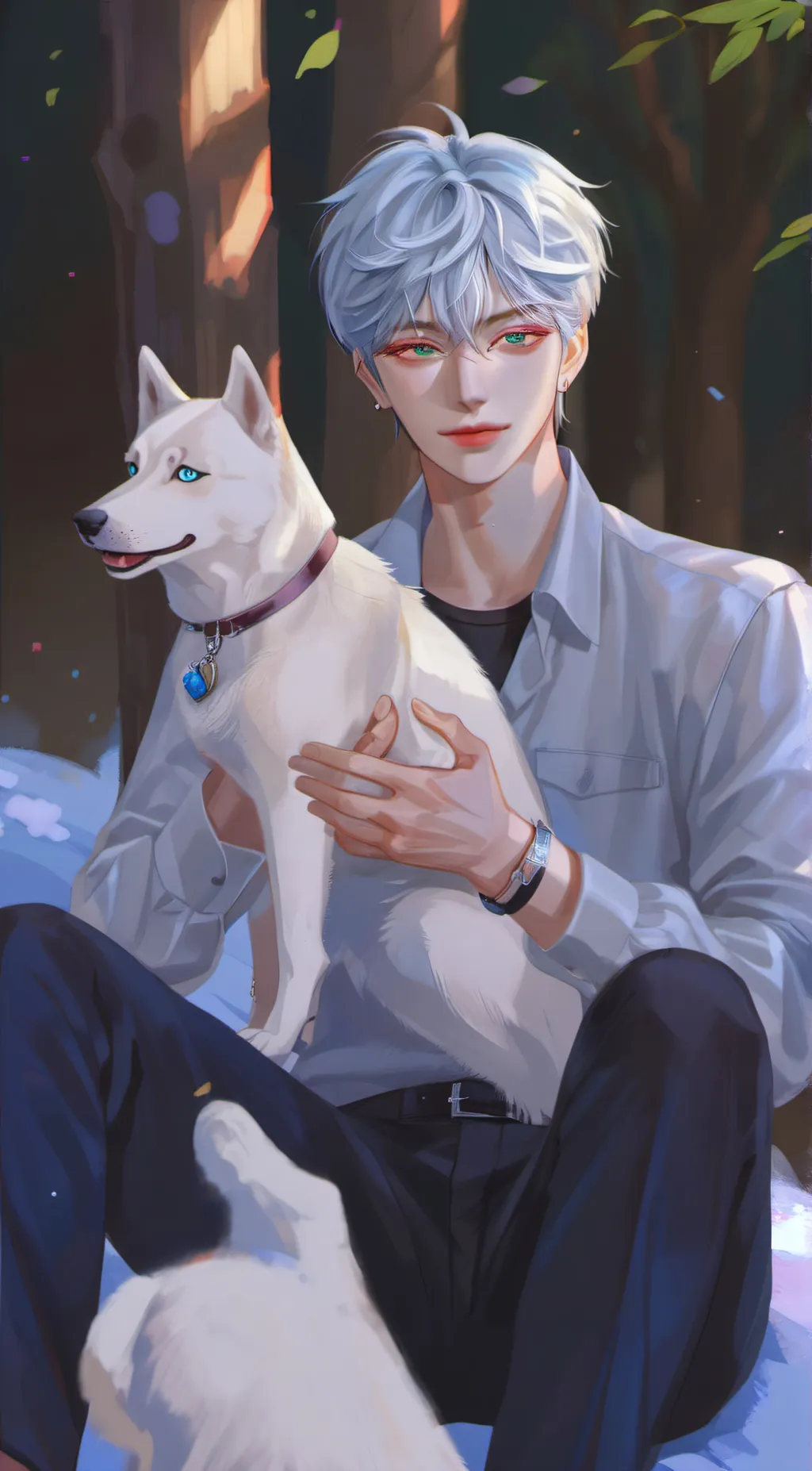 ai character: Max background