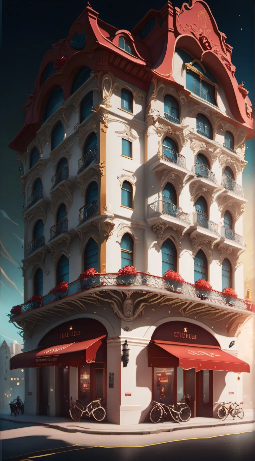 ai character: Hazbin hotel  background