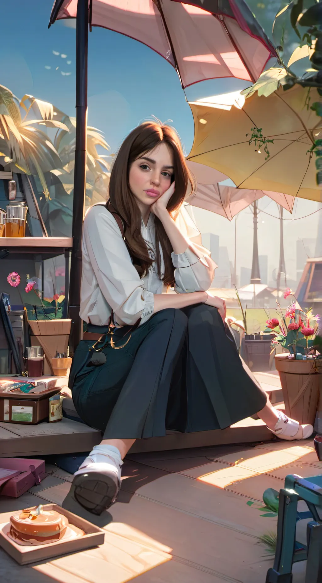 ai character: Chloe background