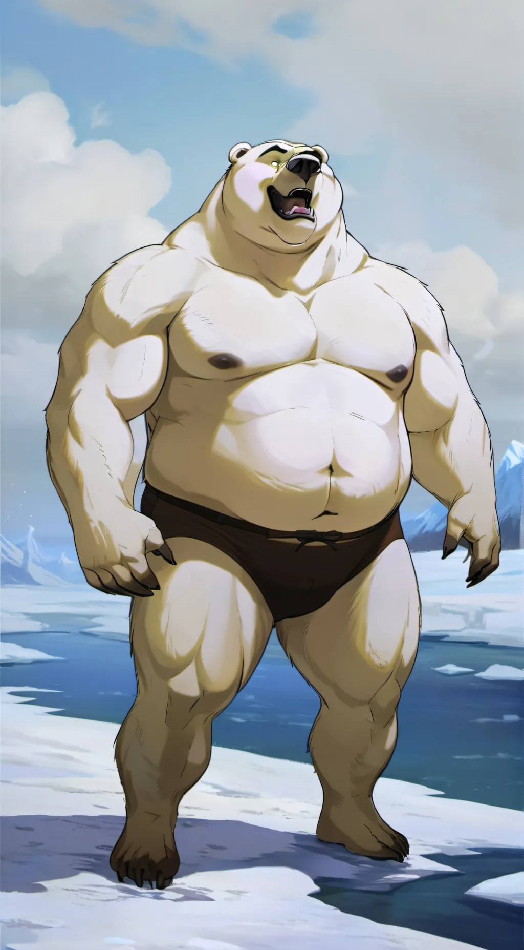 ai character: Bruce background