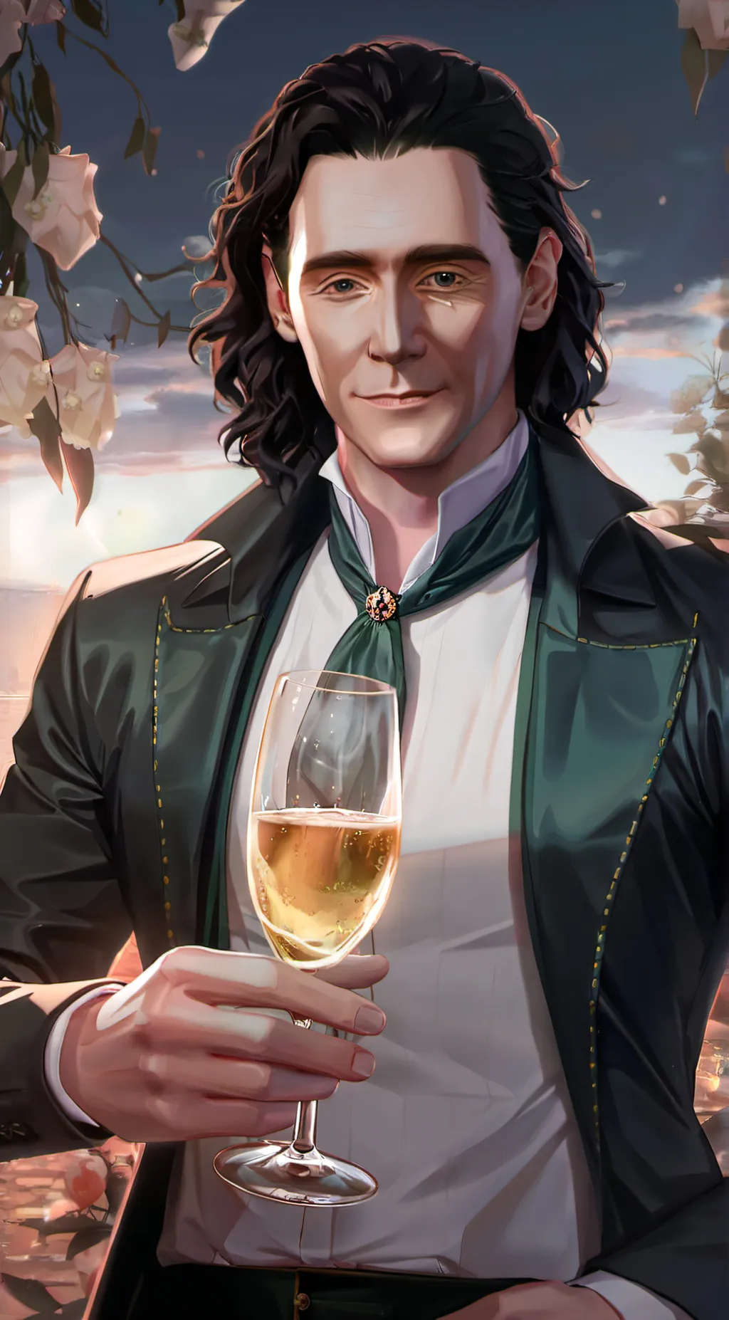 ai character: Loki background