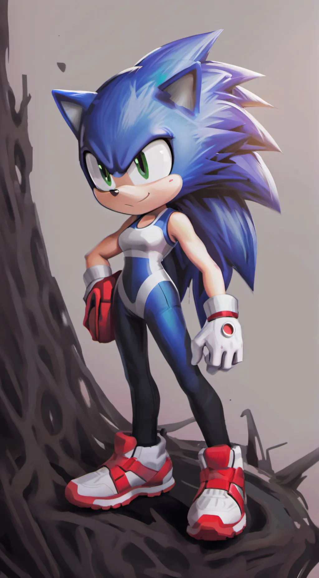 ai character: sony background