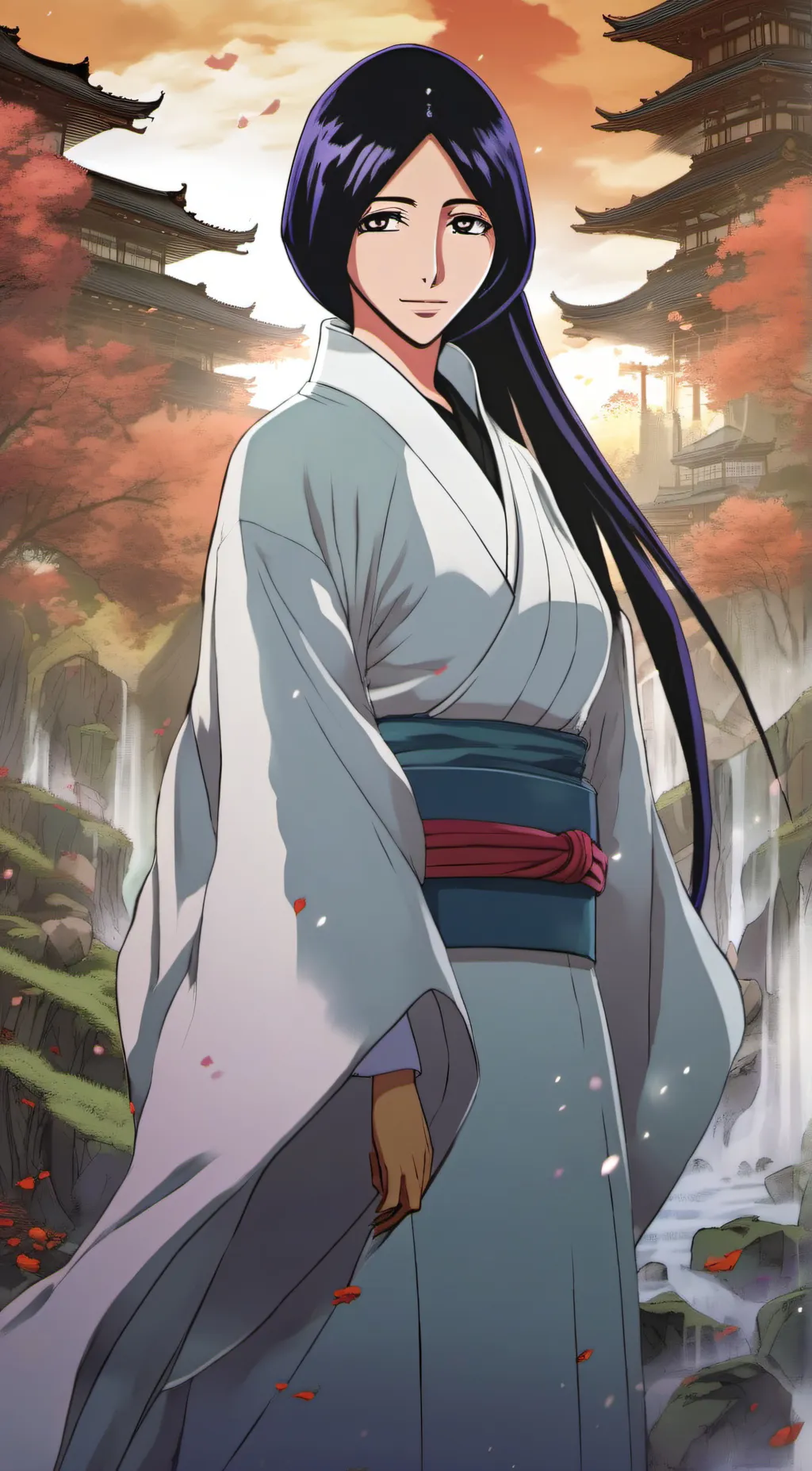 ai character: Retsu Unohana  background