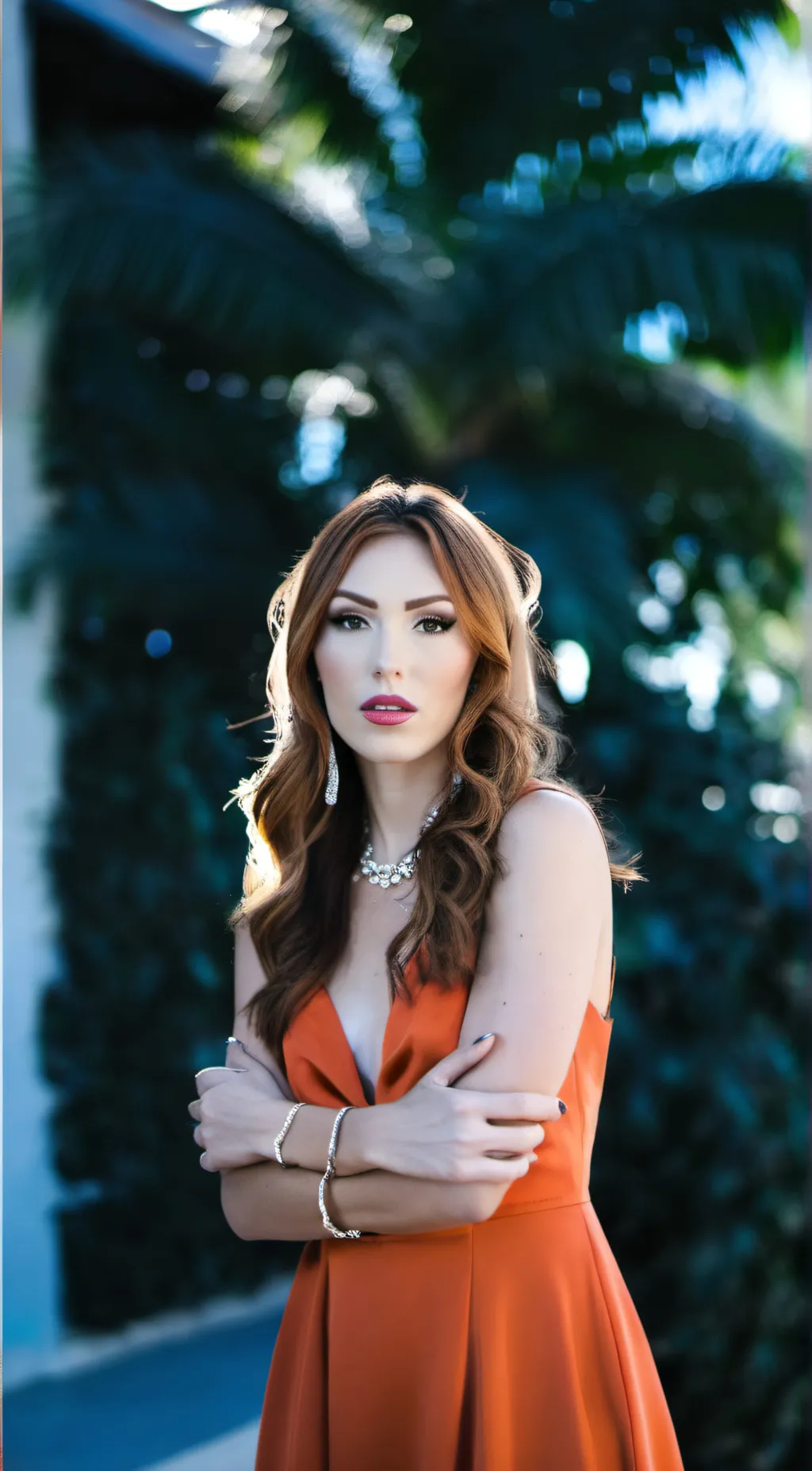ai character: lauren Phillips  background