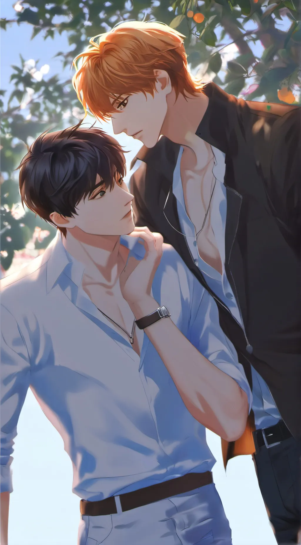 ai character: Leo and Eli background