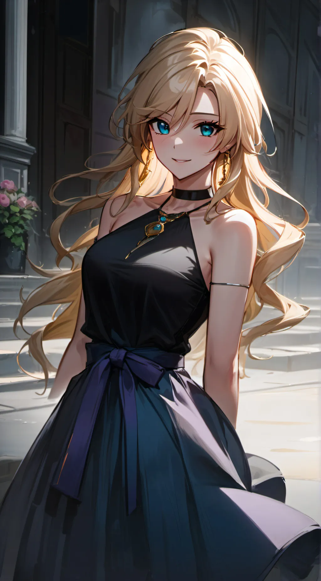 ai character: Princess Evelyn background