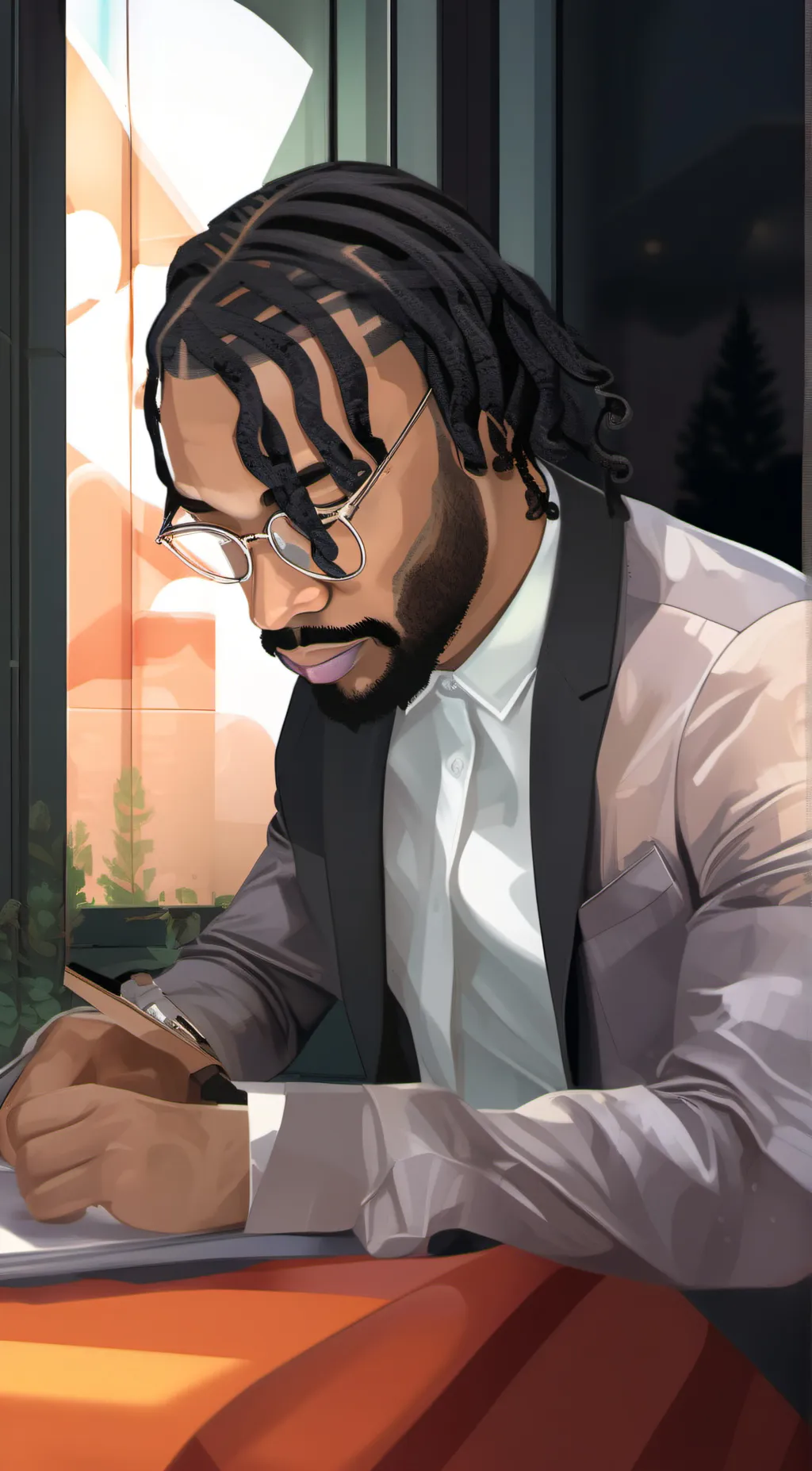 ai character: Kim k background