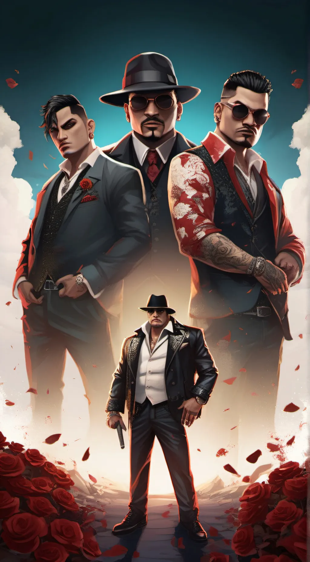 ai character:  4 older brothers  background