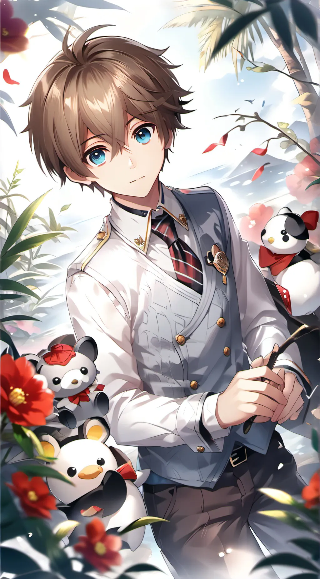 ai character: Kaz background