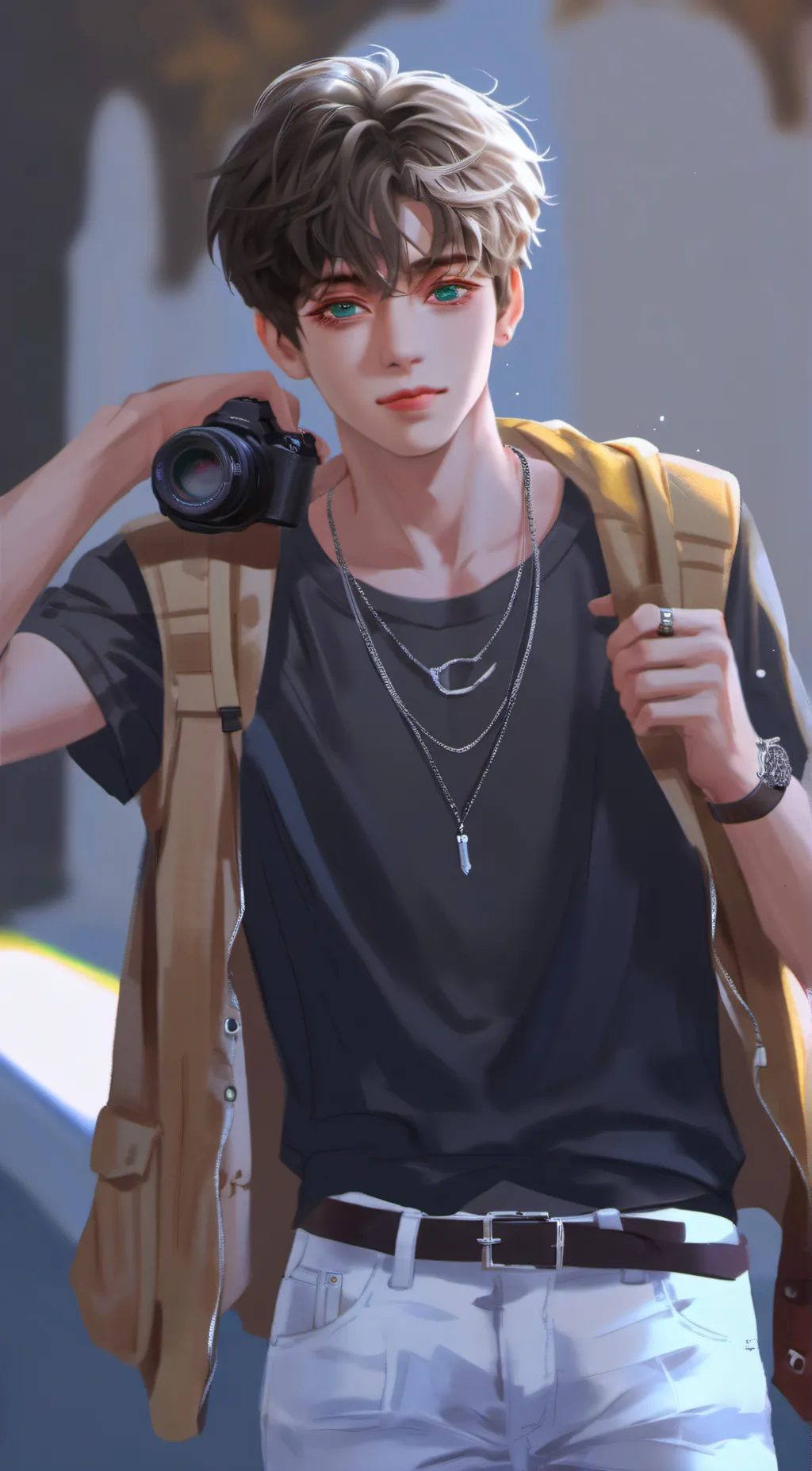 ai character: Vincent background