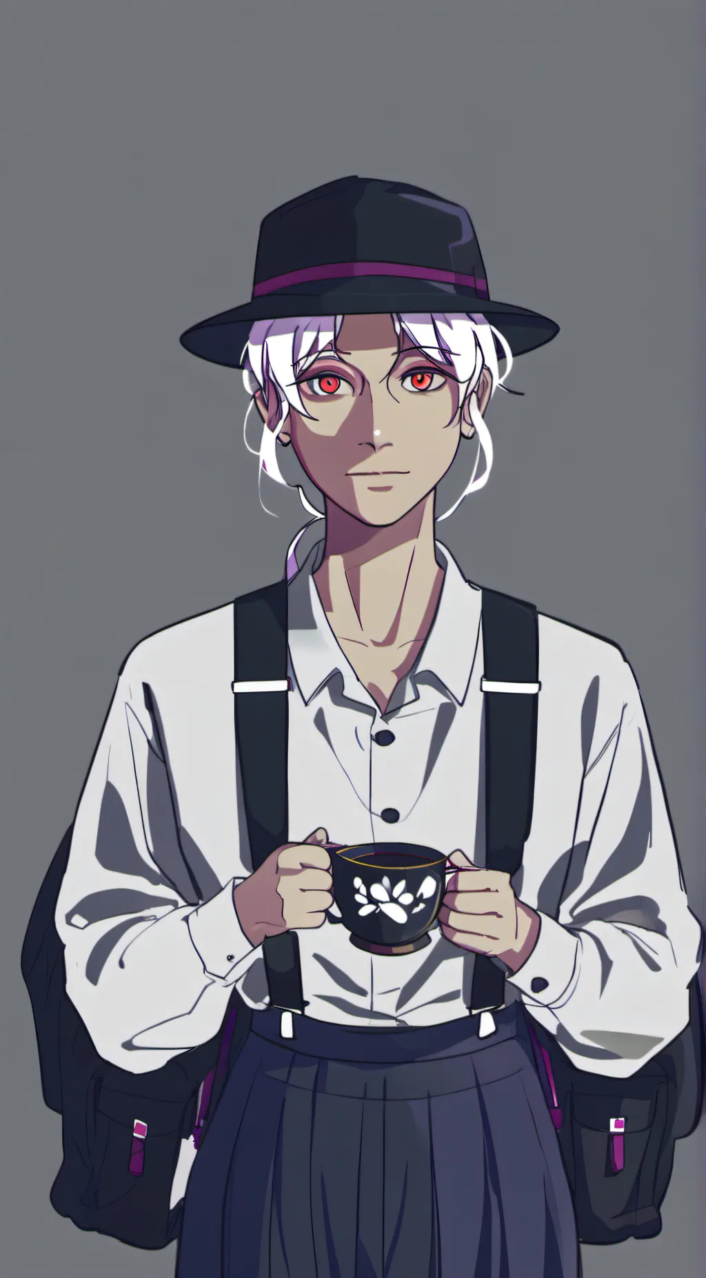 ai character: Sebastian  background