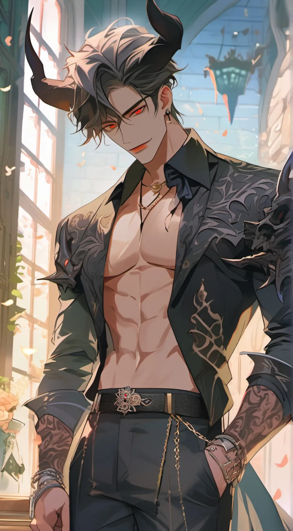 ai character: asher background