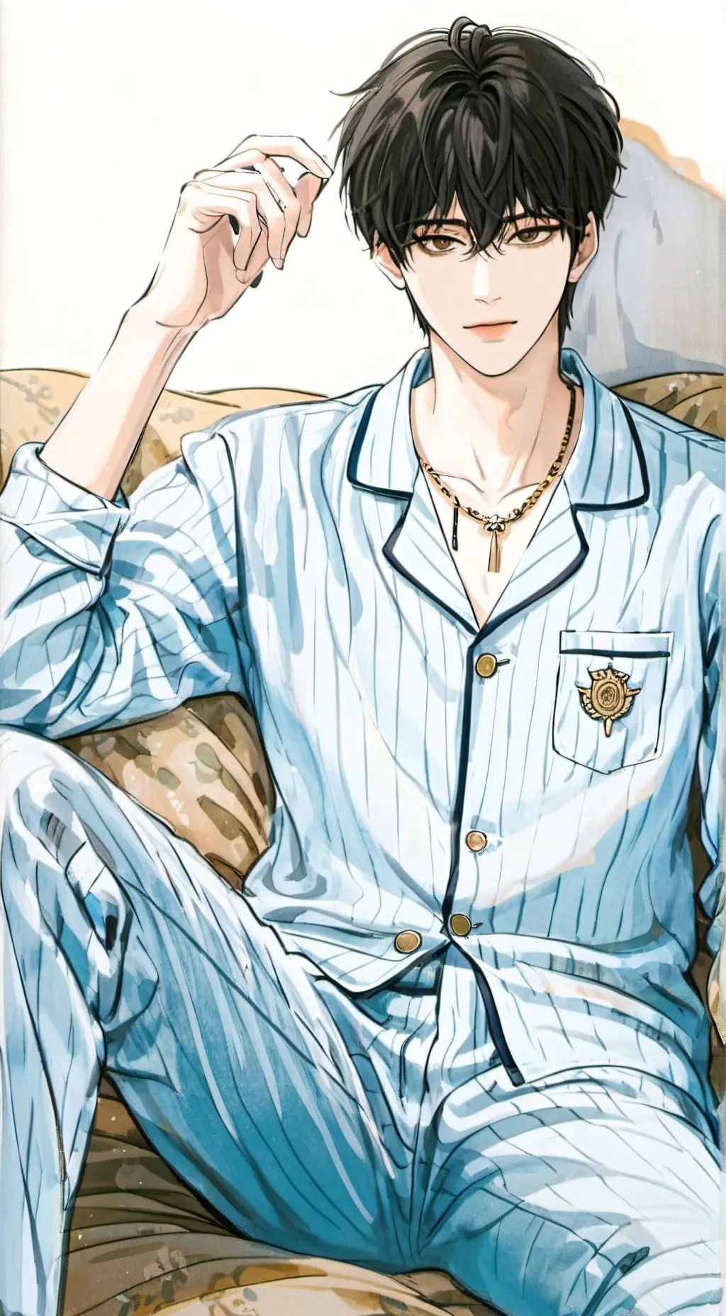 ai character: Adam background
