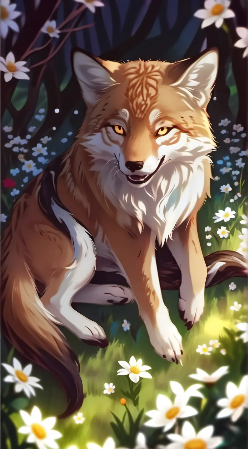 ai character: Biscuit background