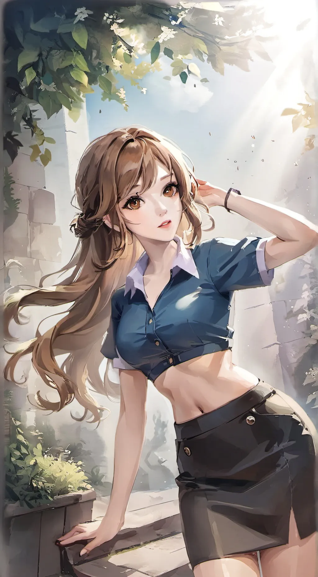 ai character: Cassie background