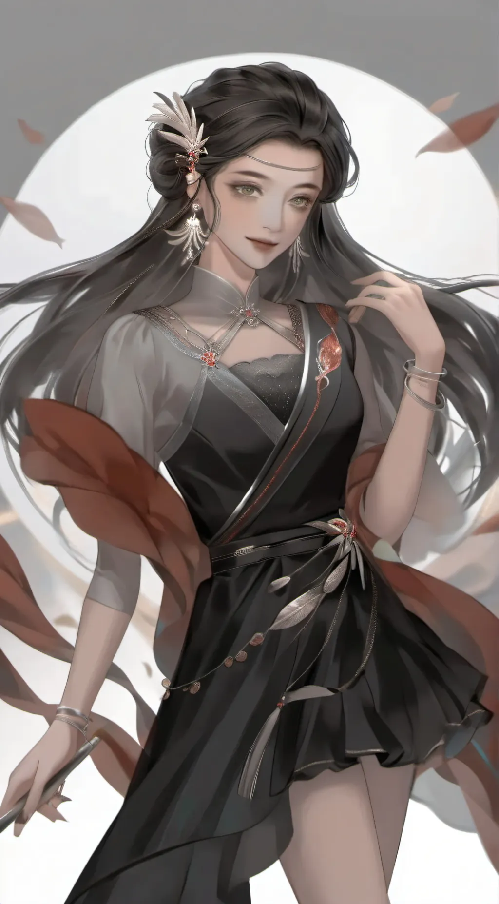 ai character: Malinda  background
