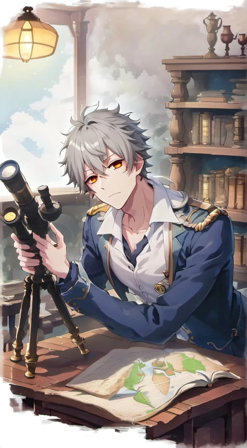 ai character: kyle background