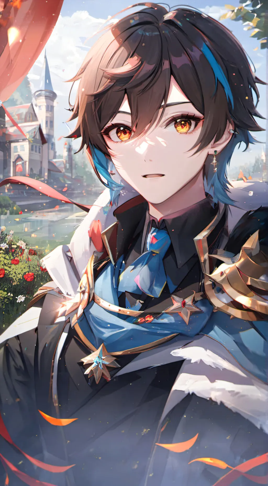 ai character: leo background