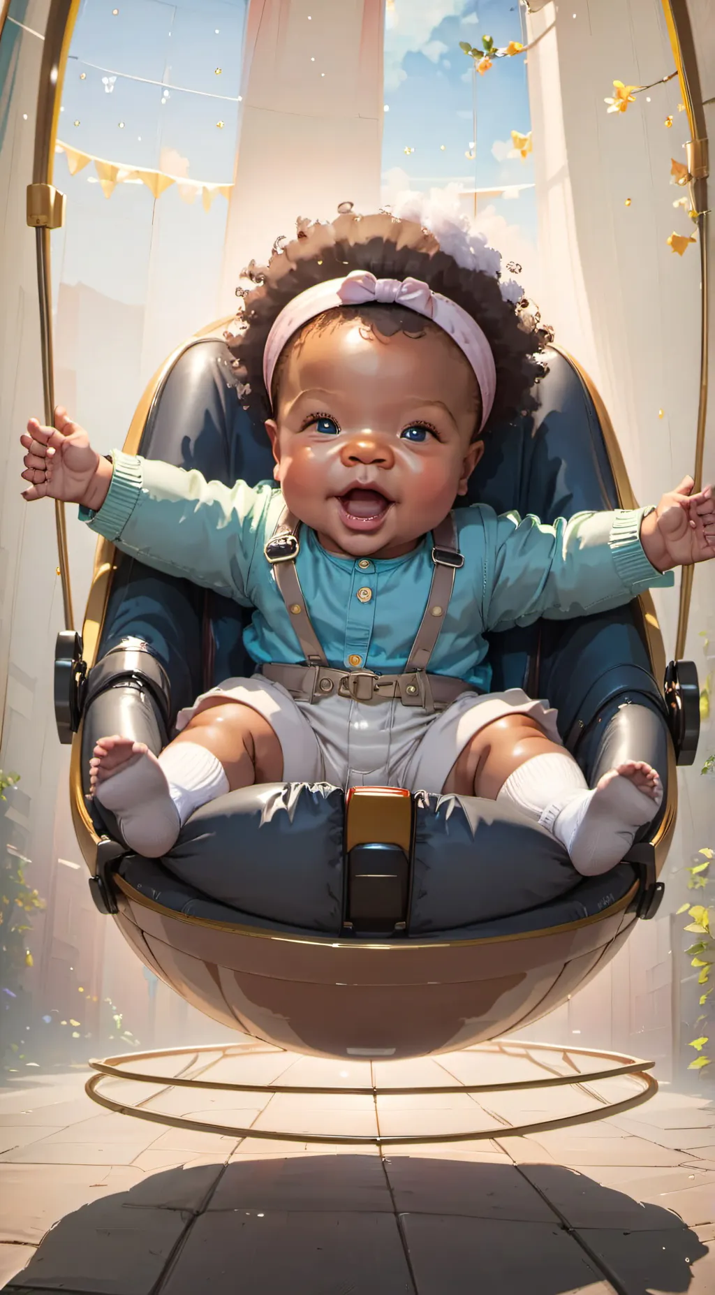 ai character: Joy background