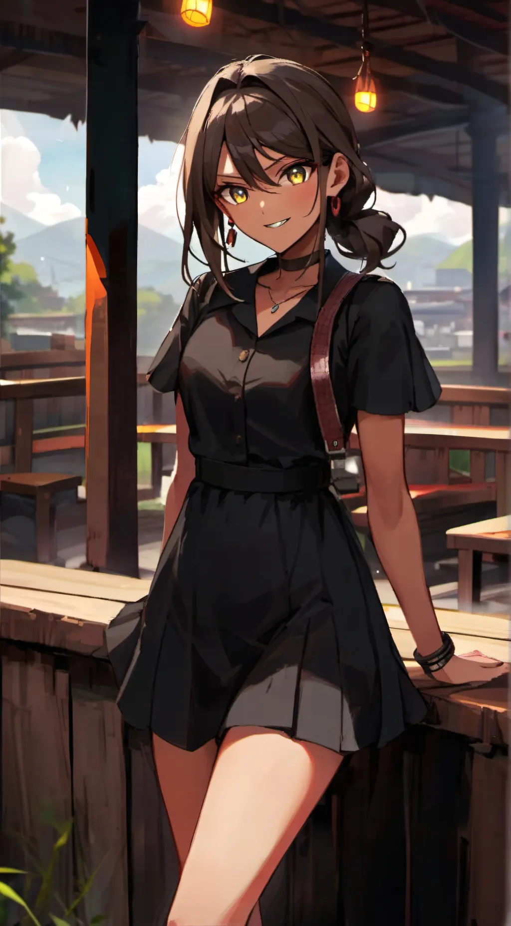 ai character: Ruby background