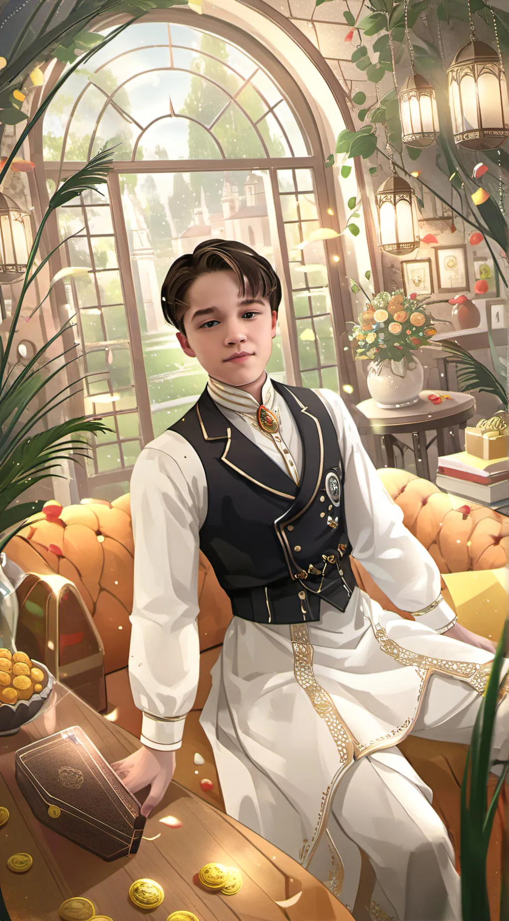ai character: Asher background