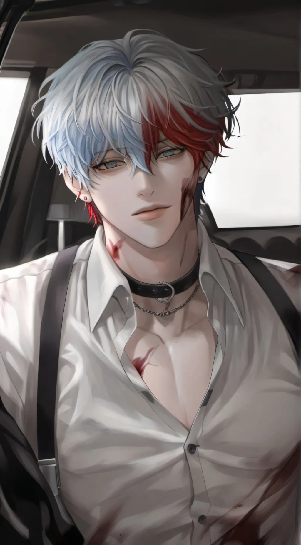 ai character: VILLIAN Todoroki》 background