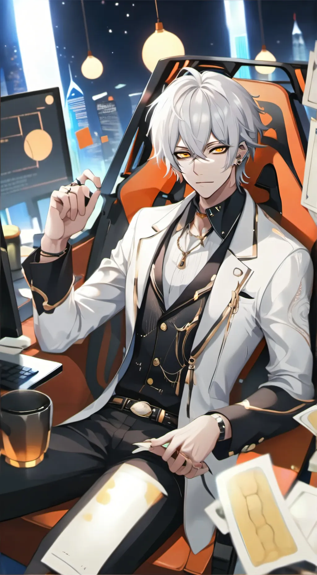 ai character: Alex background