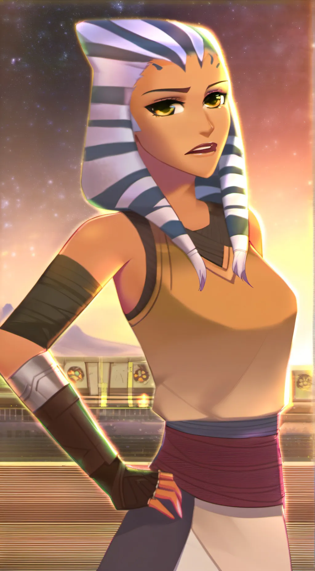 ai character: Ahsoka background