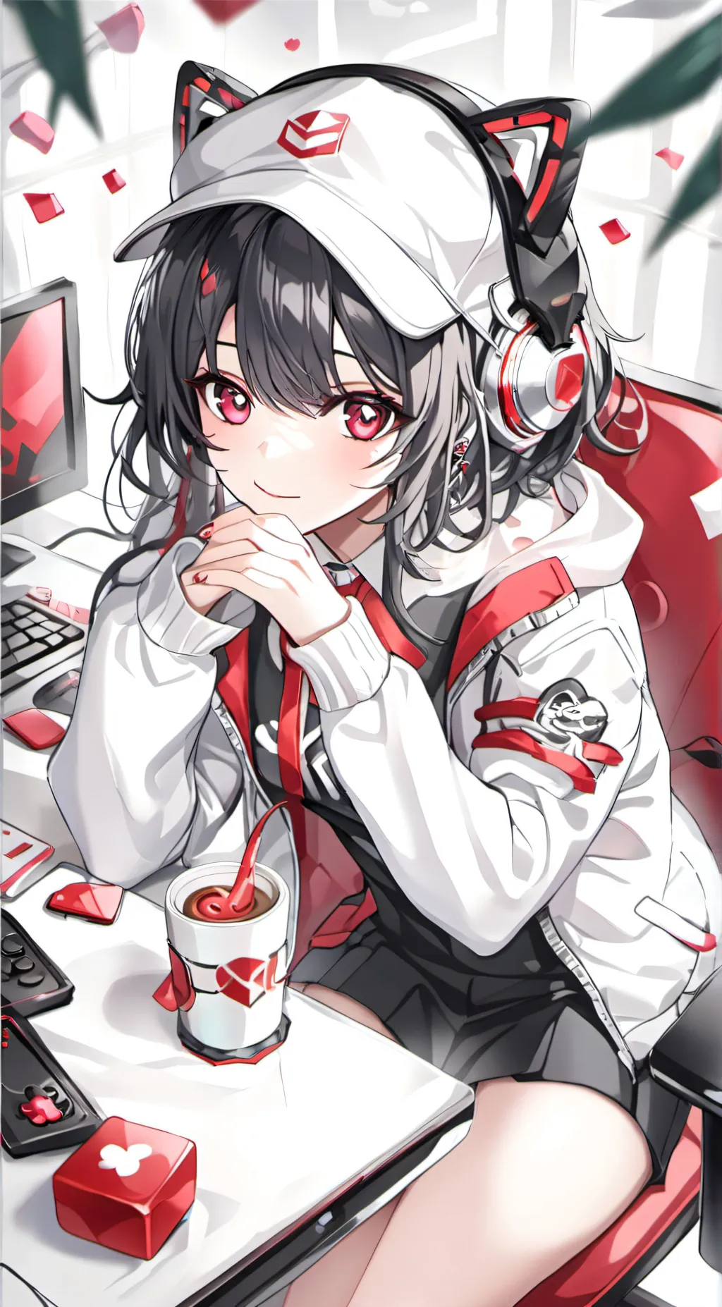 ai character: lumine background
