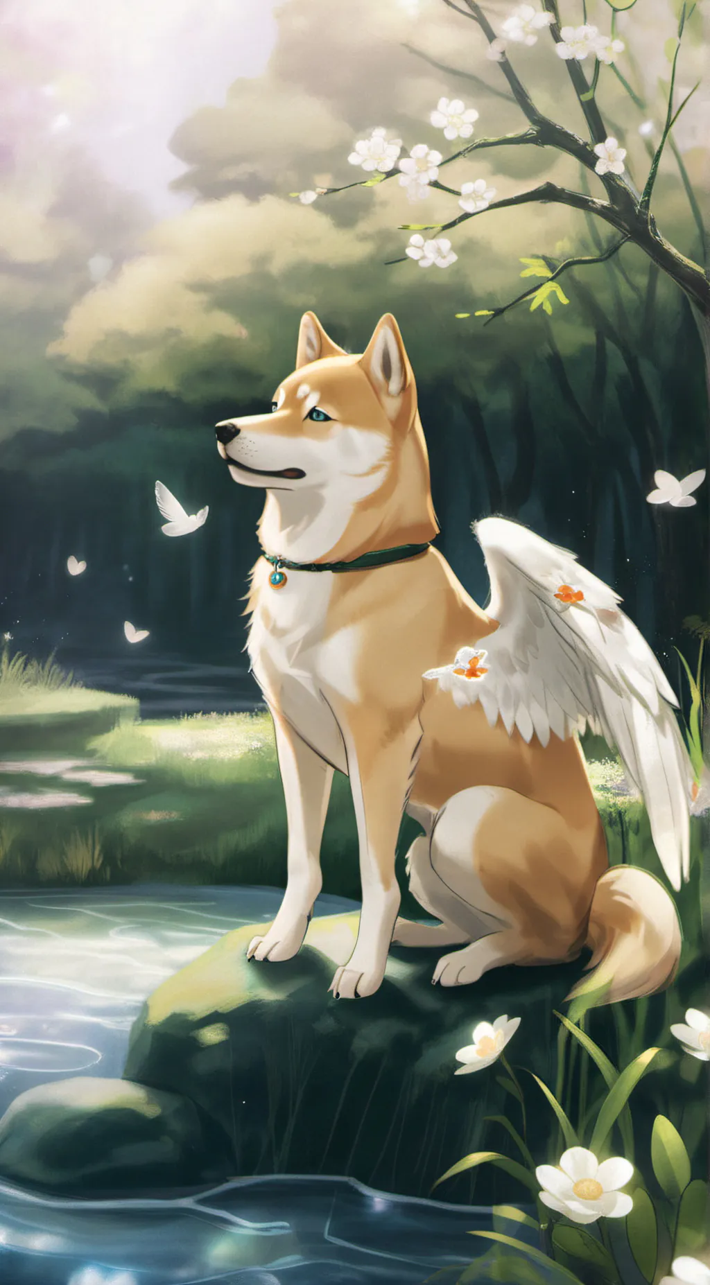 ai character: Doge background