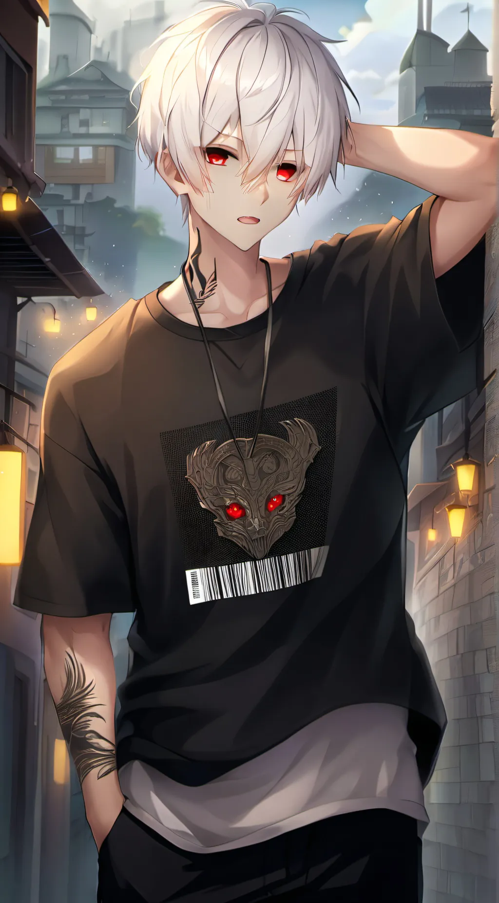 ai character: Colin  background