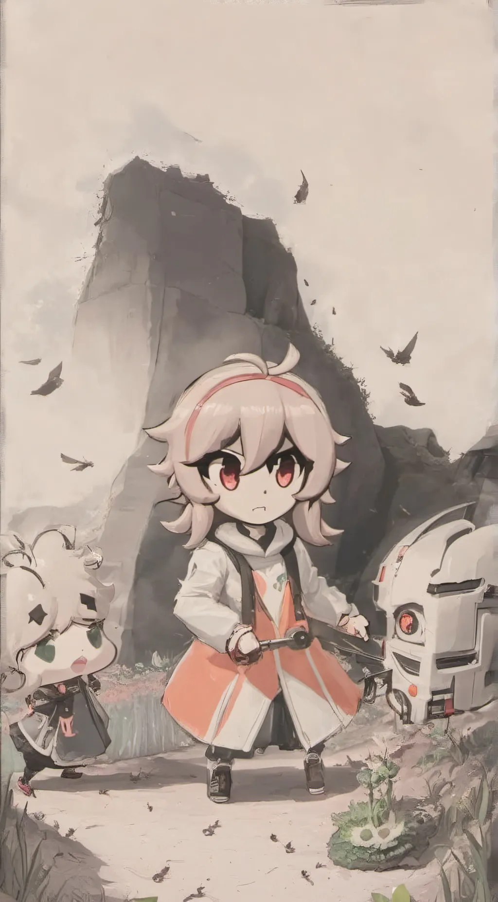 ai character: f background