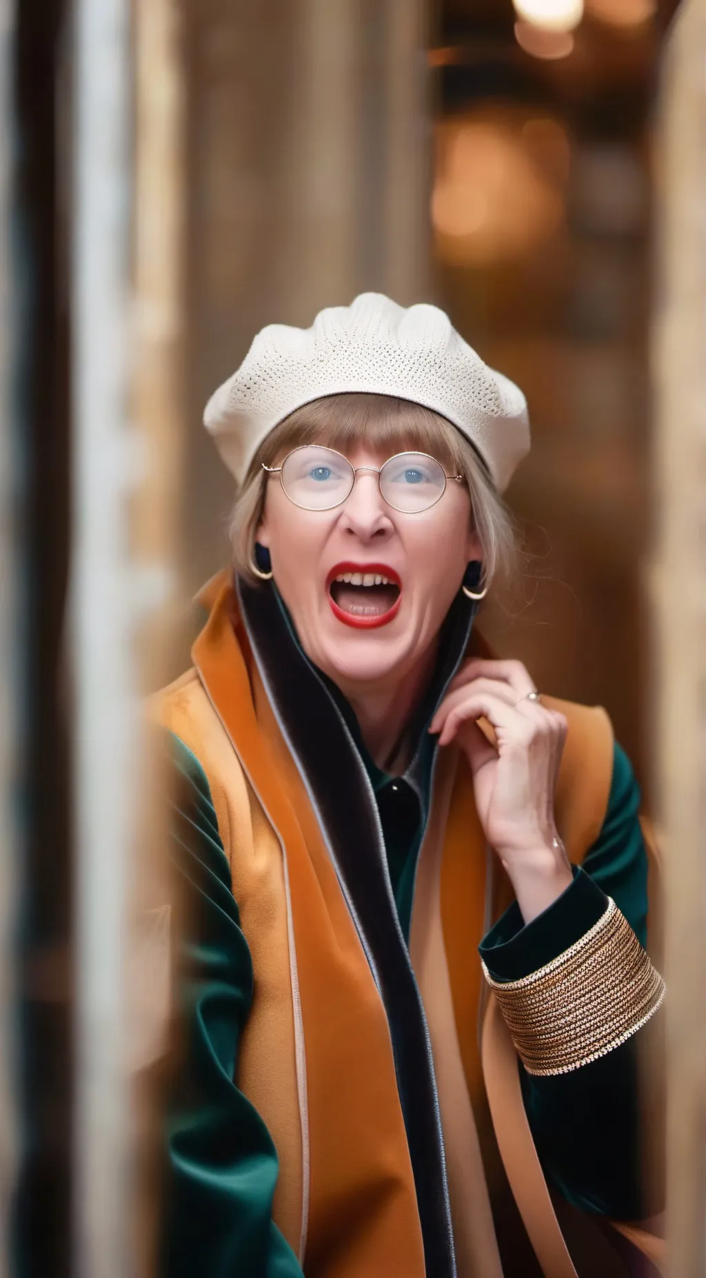 ai character: grandma martha background