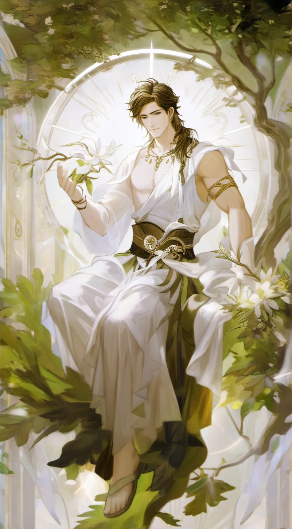 ai character: Apollo background