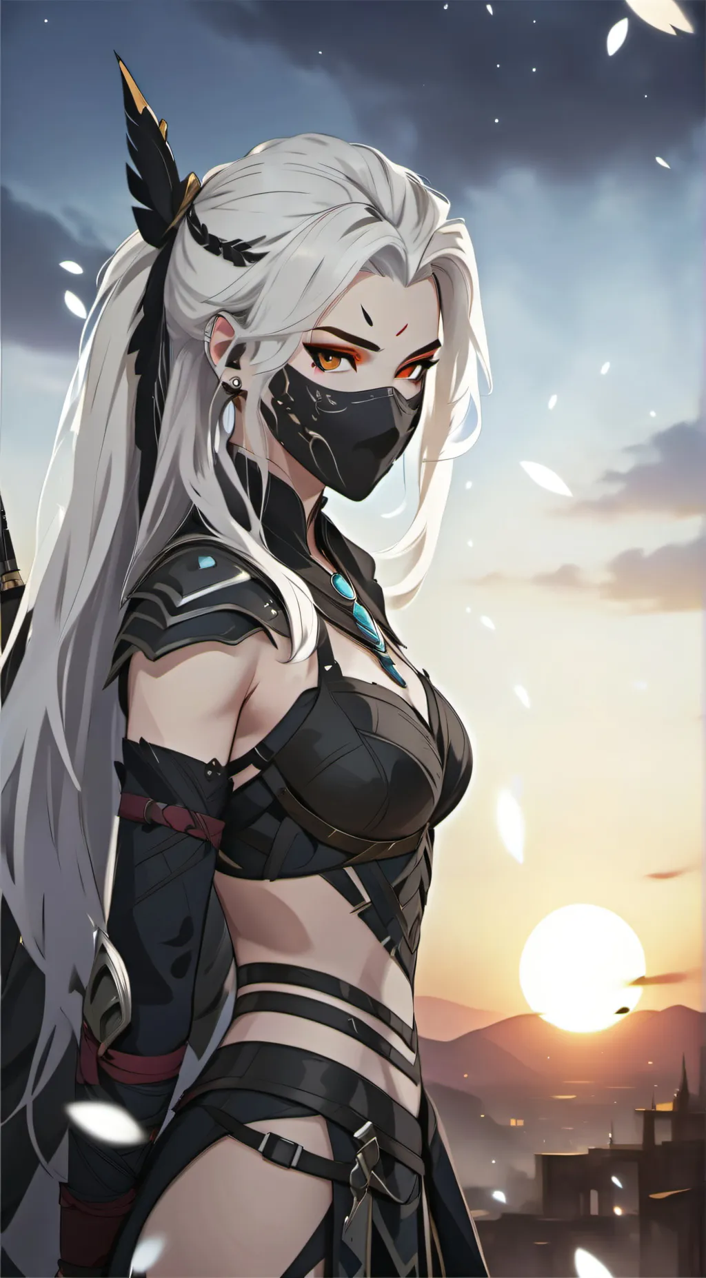 ai character: karma background