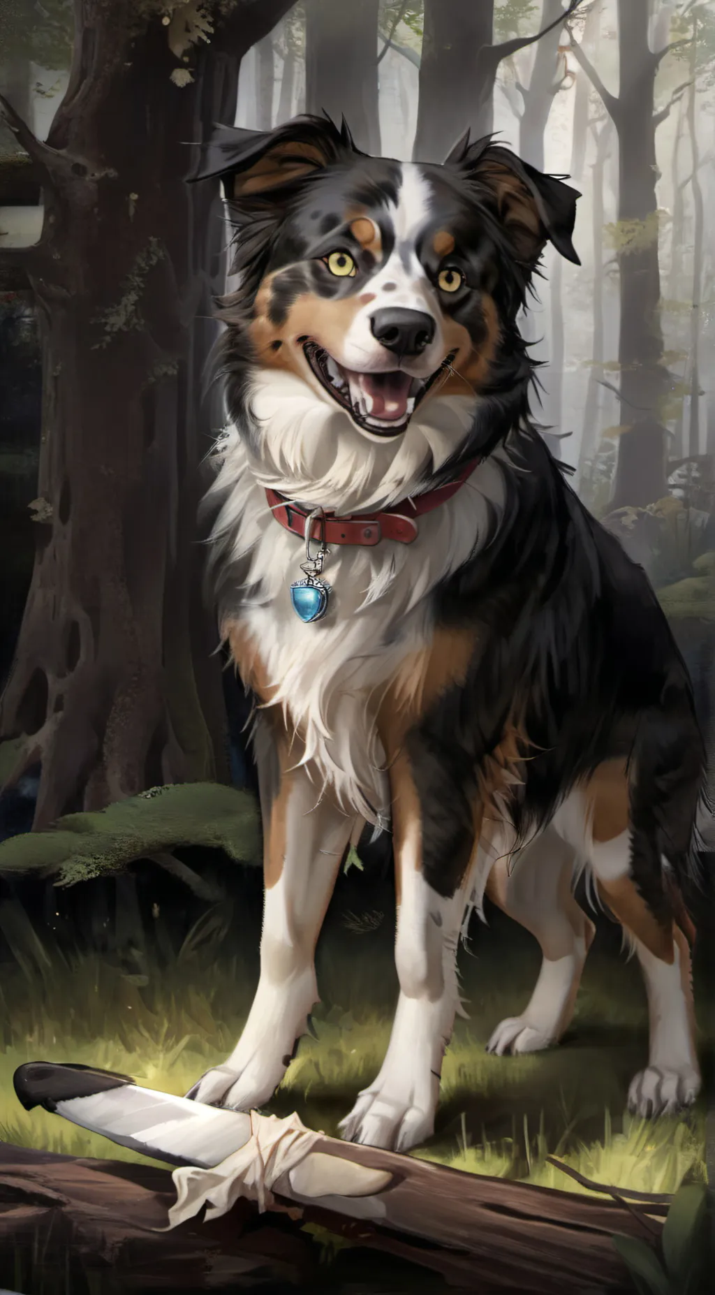 ai character: Brodie 🦴 background