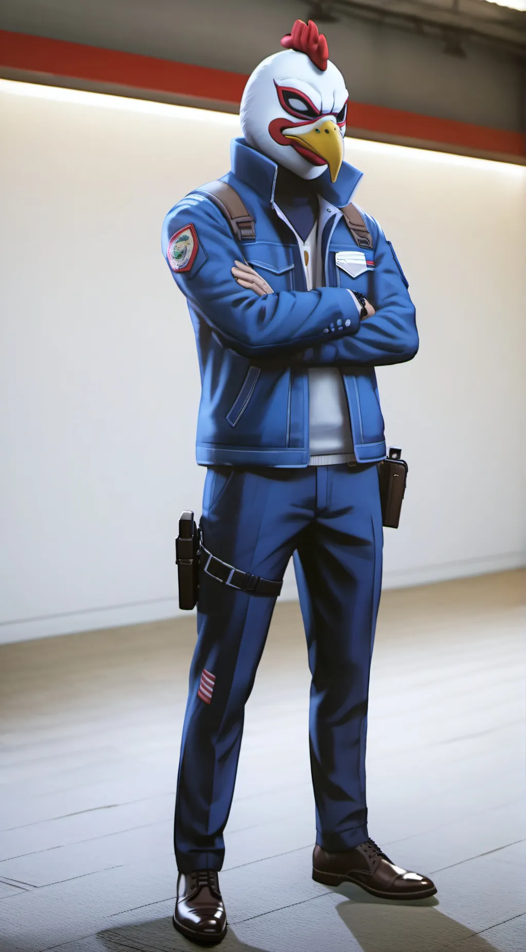 ai character: jacket from payday background