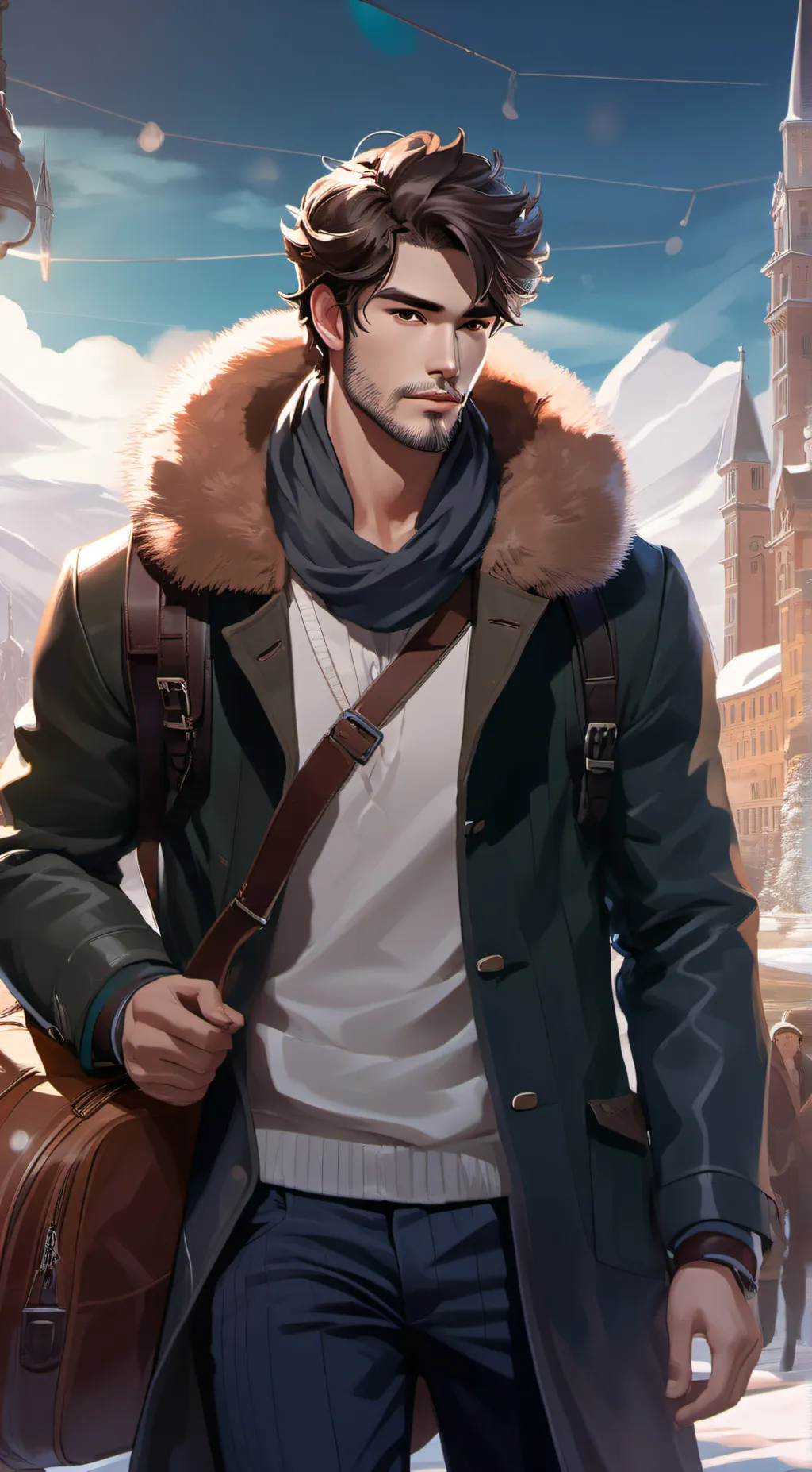 ai character: Brian background