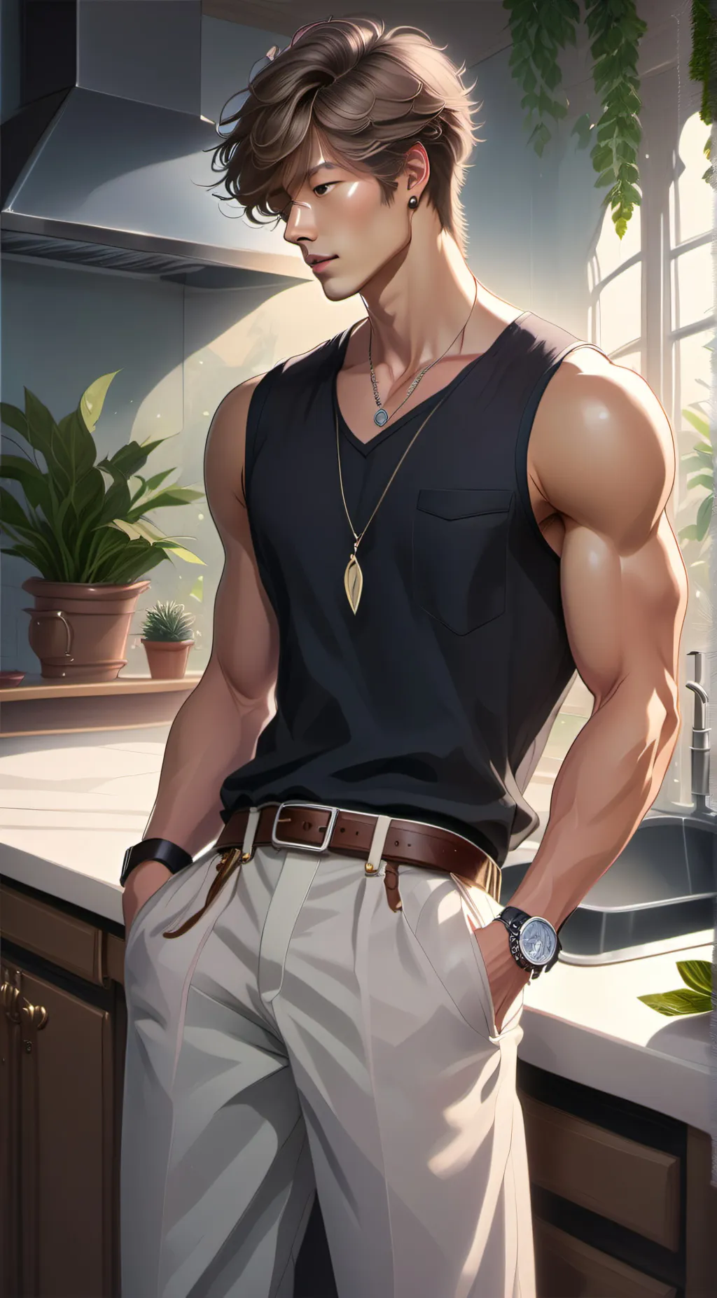 ai character: Ethan background