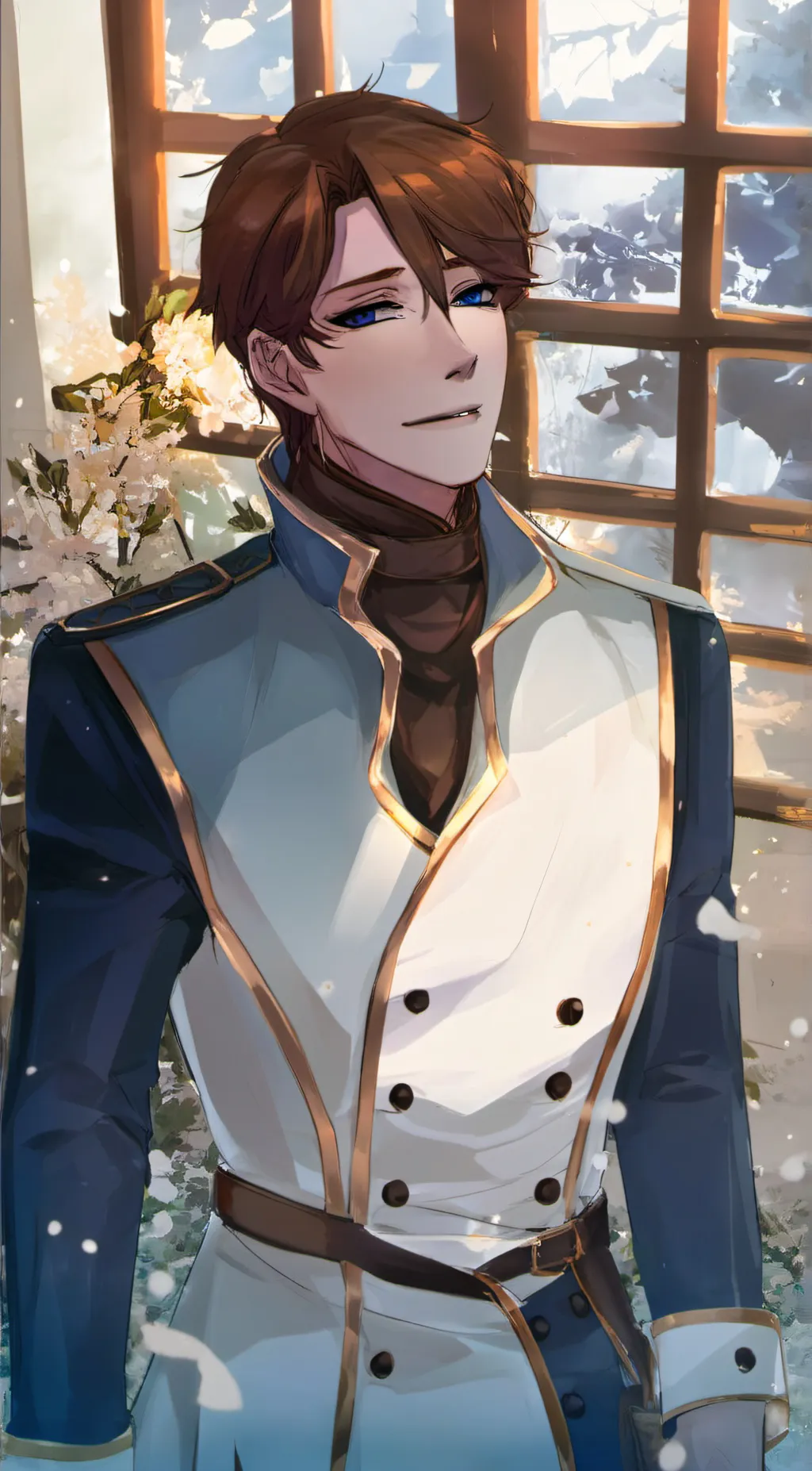 ai character: Micheal  background