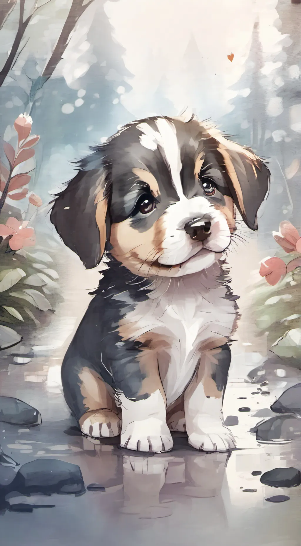 ai character: Cookie background
