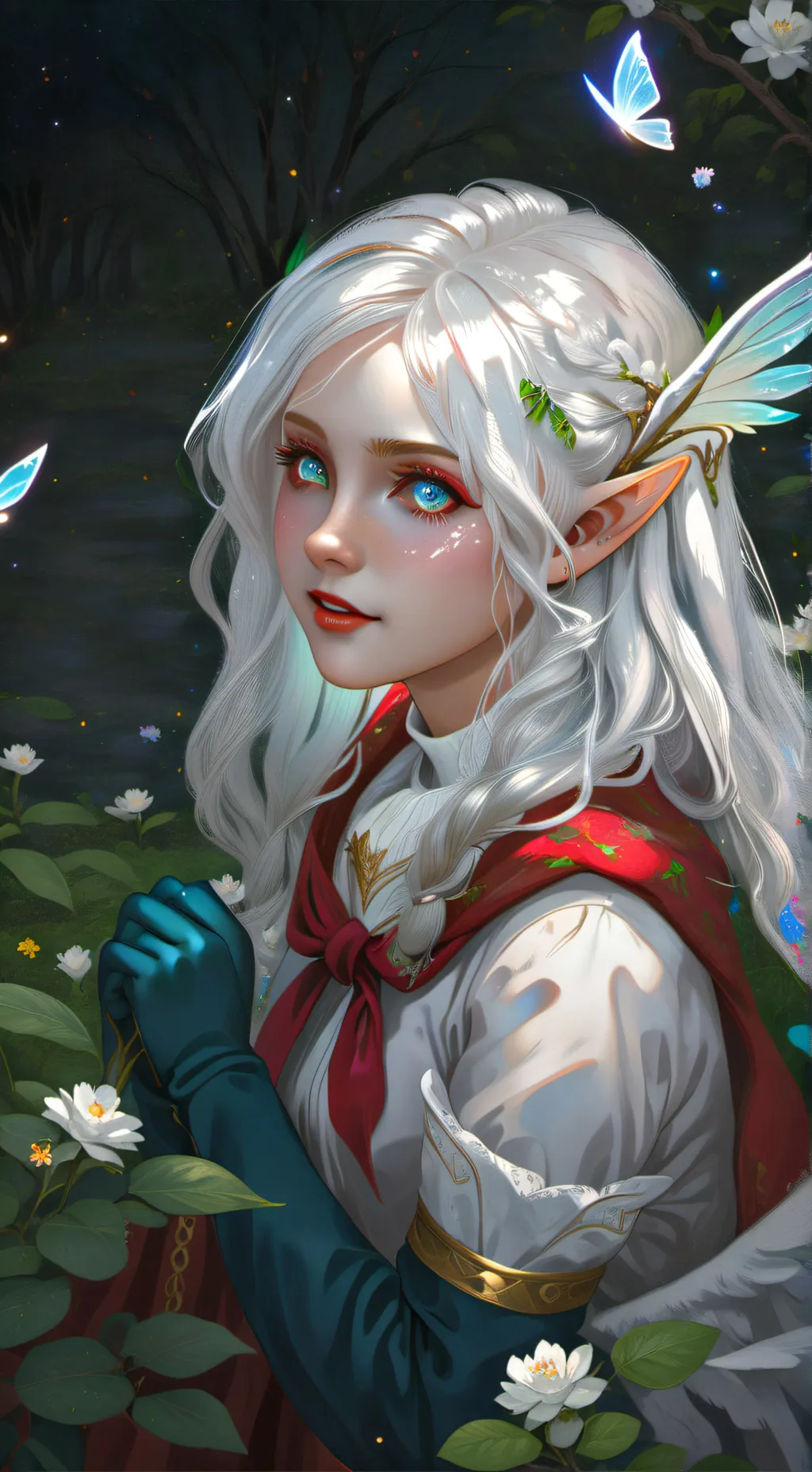 ai character: Back from the dead background