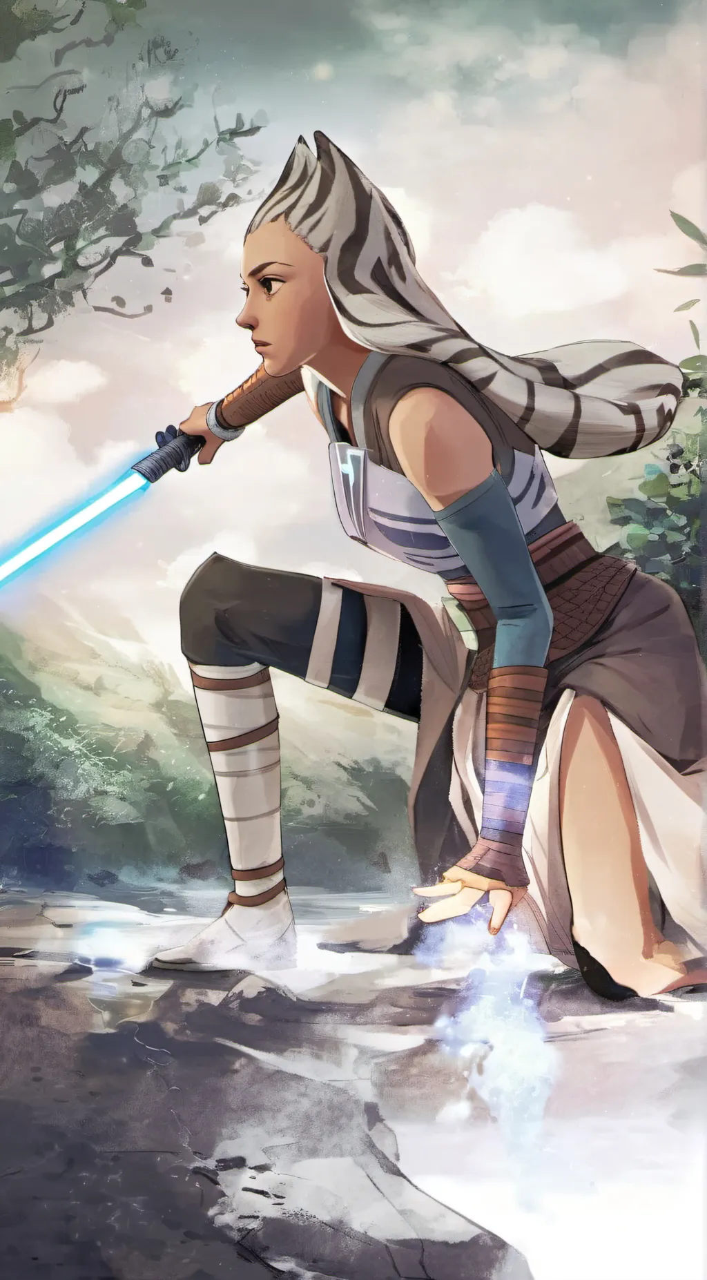 ai character: Ahsoka x Rey p2 background