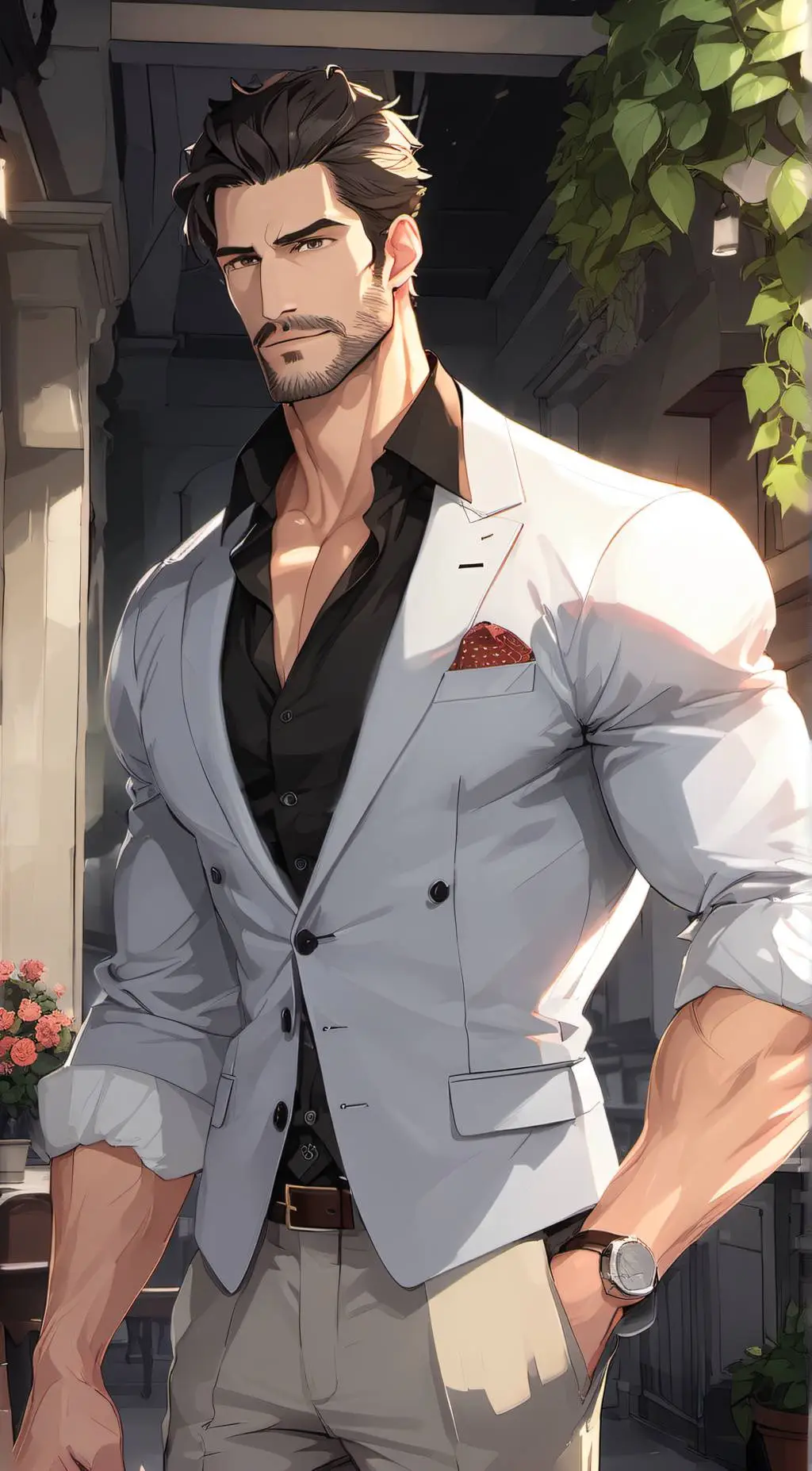 ai character: Bruno background