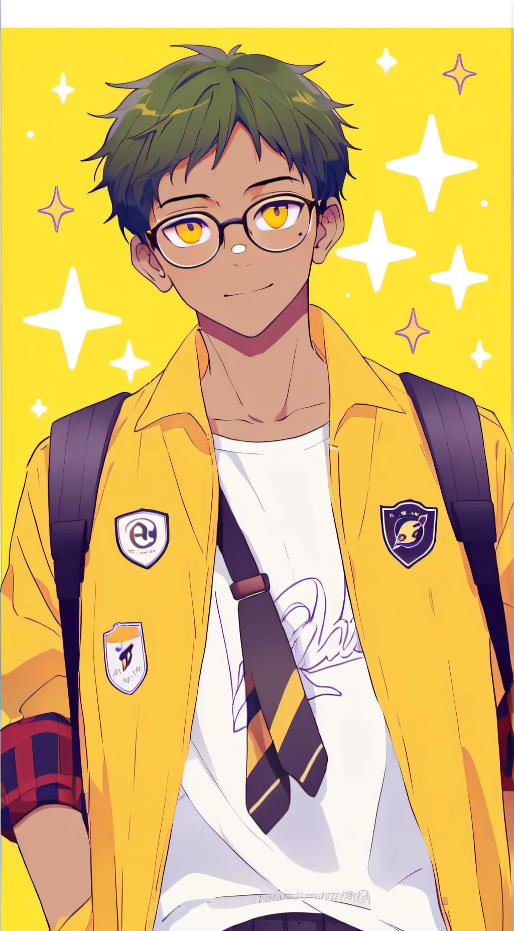 ai character: Ray background