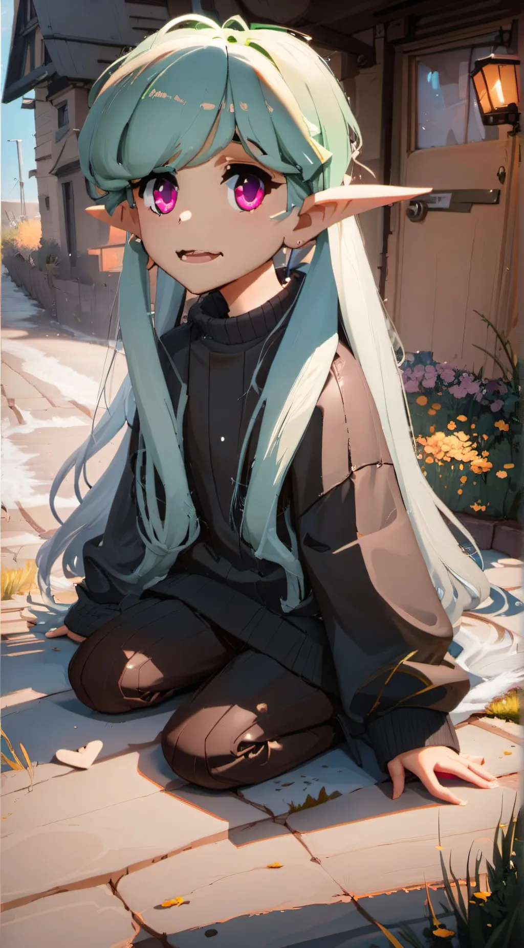 ai character: lily background